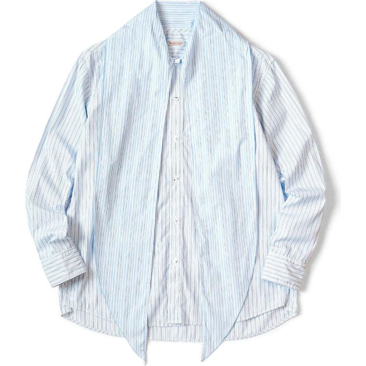 Kapital  Cotton Striped Bowtie Pub Shirt