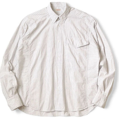 Kapital Cotton Striped Cabin Work Shirt