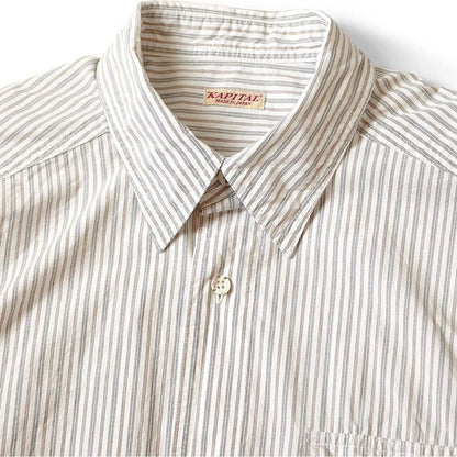 Kapital Cotton Striped Cabin Work Shirt