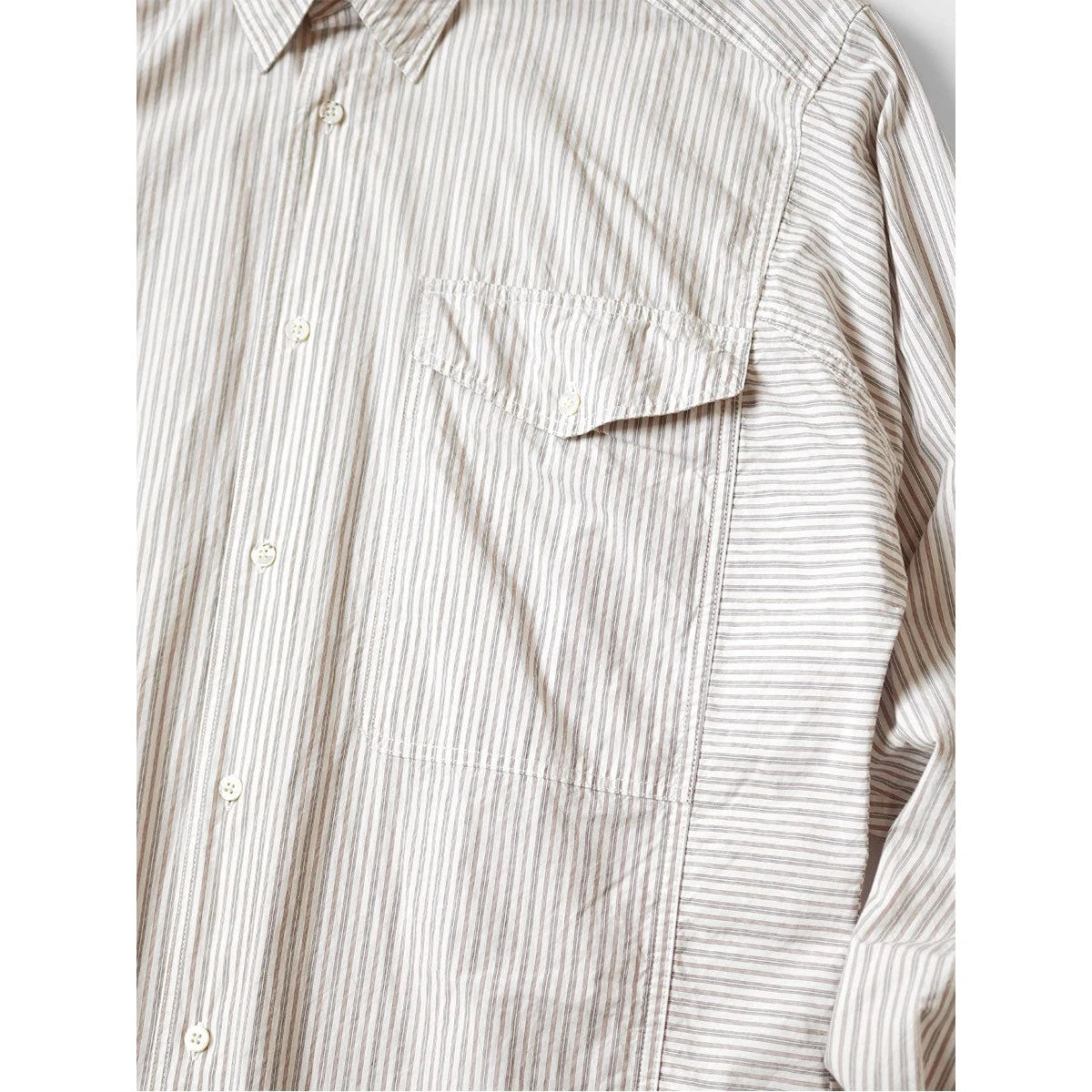 Kapital Cotton Striped Cabin Work Shirt
