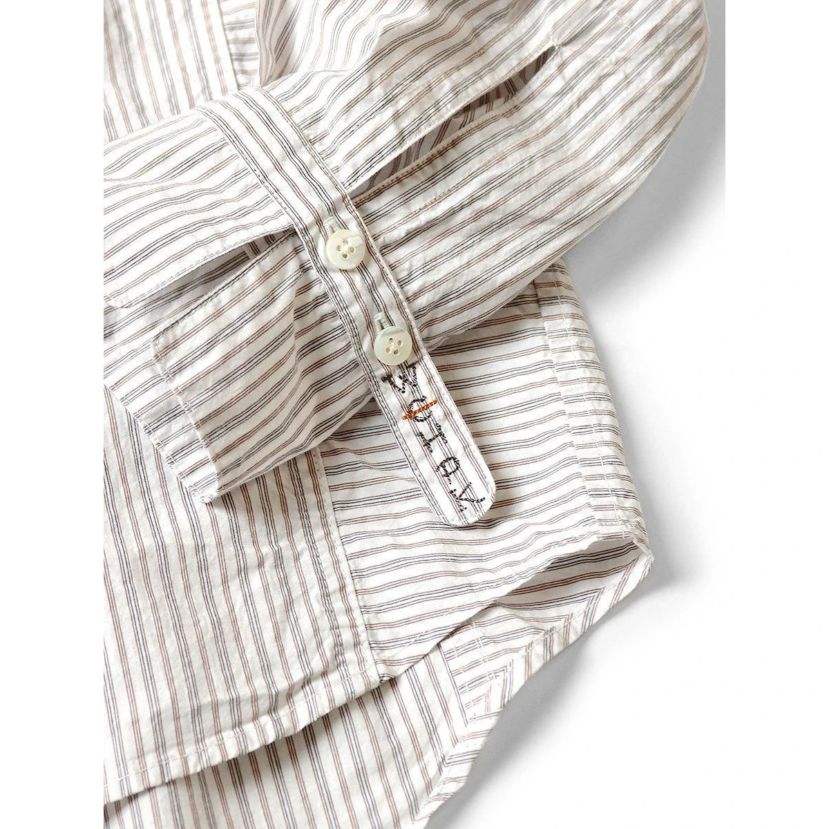 Kapital Cotton Striped Cabin Work Shirt