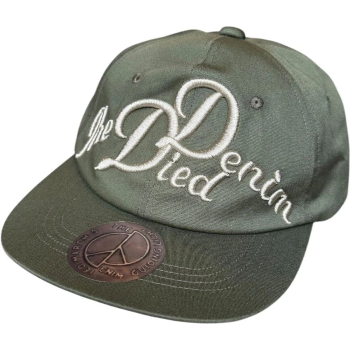 Kapital Cotton Twill Baseball Cap (The Denim Died Embroidery) Low