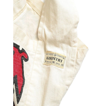 Kapital Cotton Twill Kountry Factory Book Bag