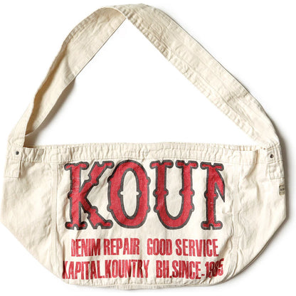 Kapital Cotton Twill Kountry Factory Newspaper Bag