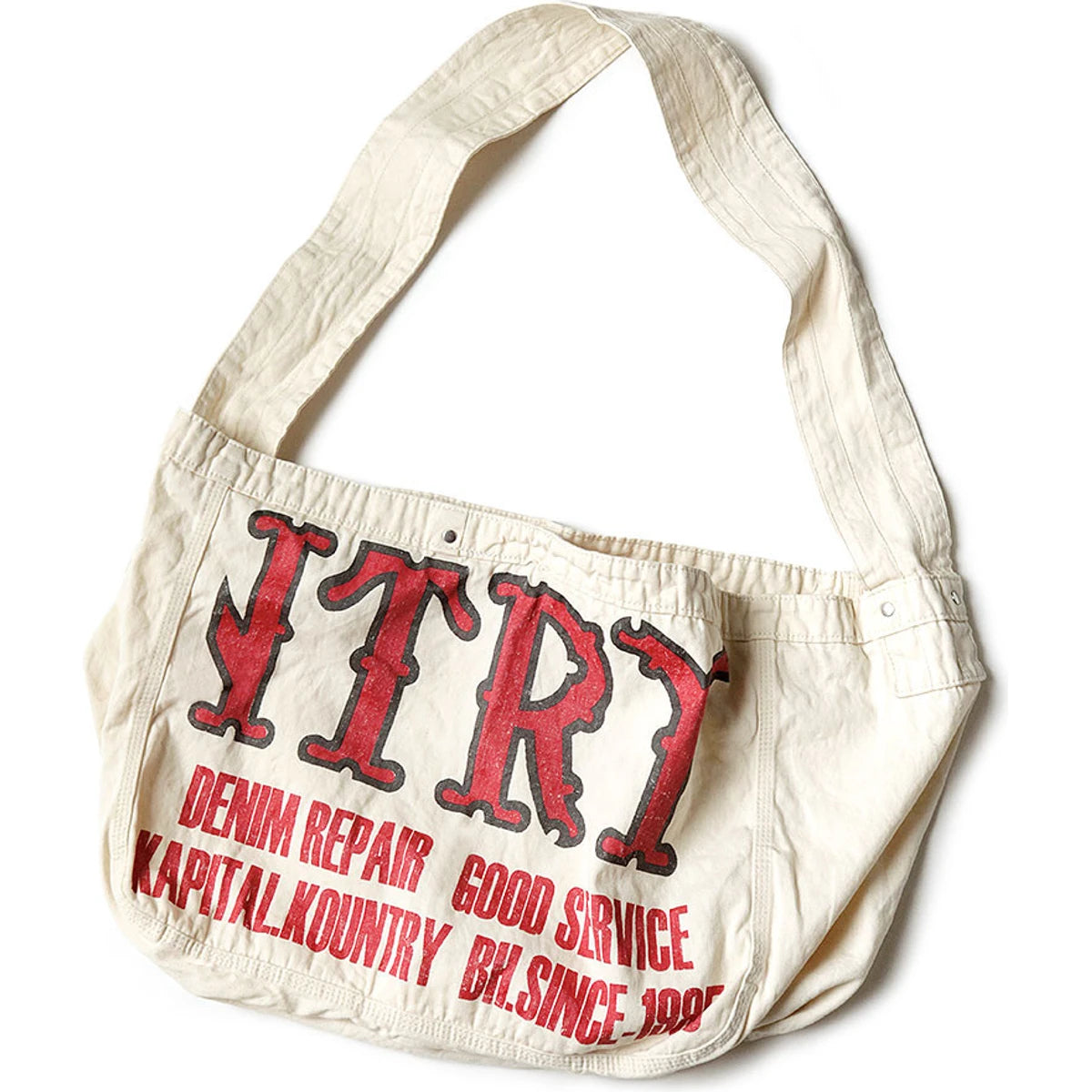 Kapital Cotton Twill Kountry Factory Newspaper Bag