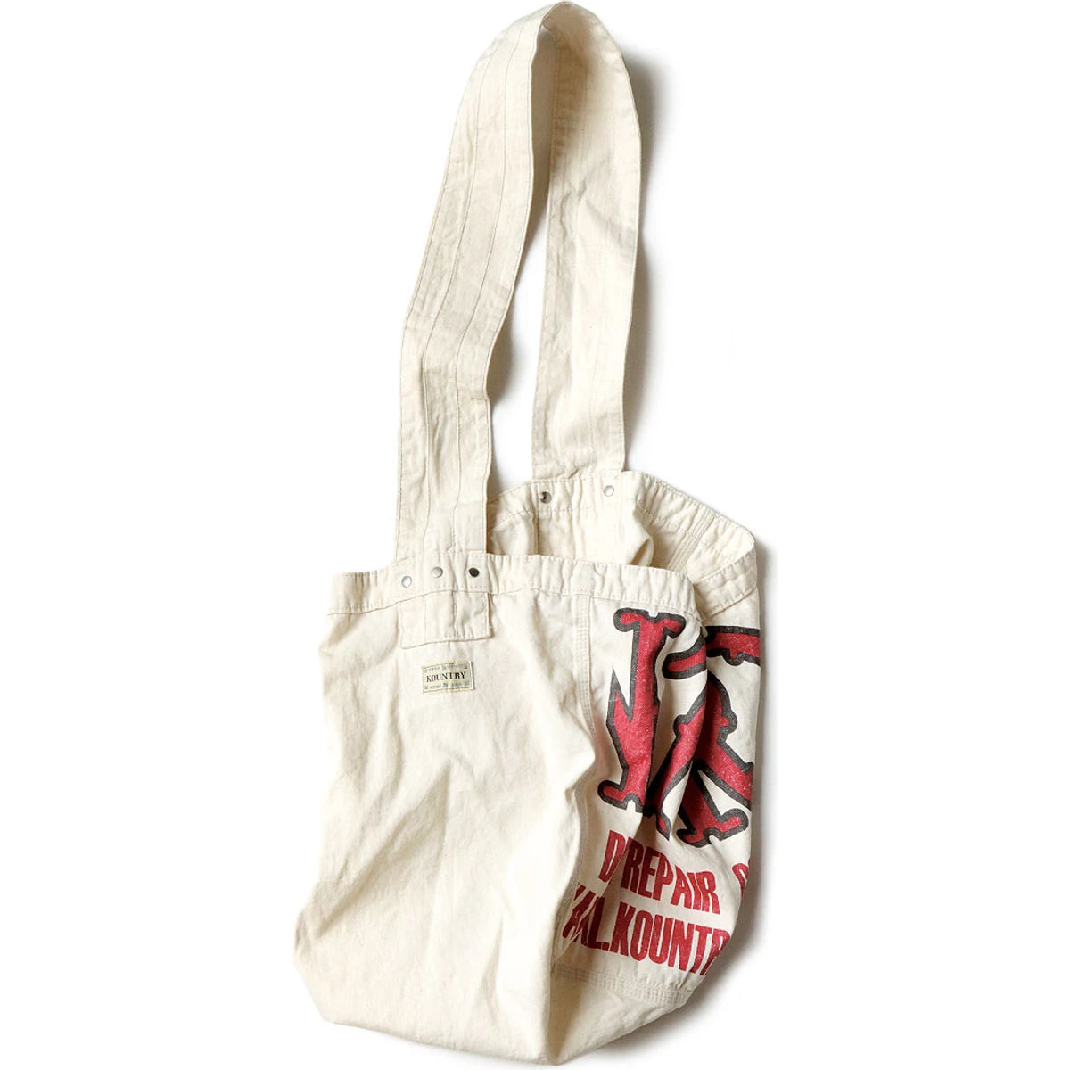 Kapital Cotton Twill Kountry Factory Newspaper Bag