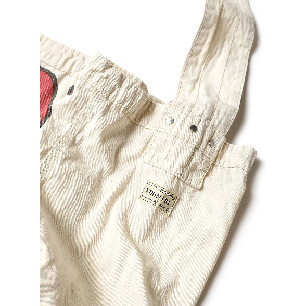 Kapital Cotton Twill Kountry Factory Newspaper Bag