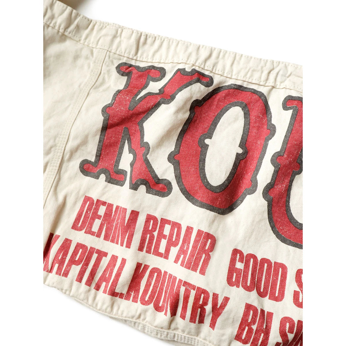 Kapital Cotton Twill Kountry Factory Newspaper Bag
