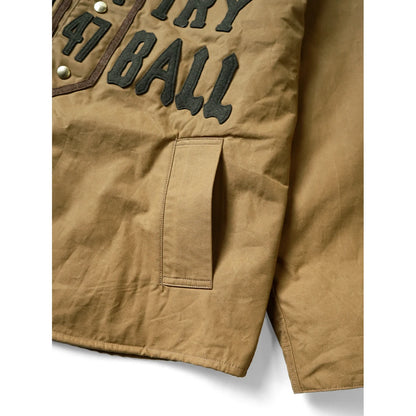 Kapital Cotton Weather Oil Coated Baseball Blouson