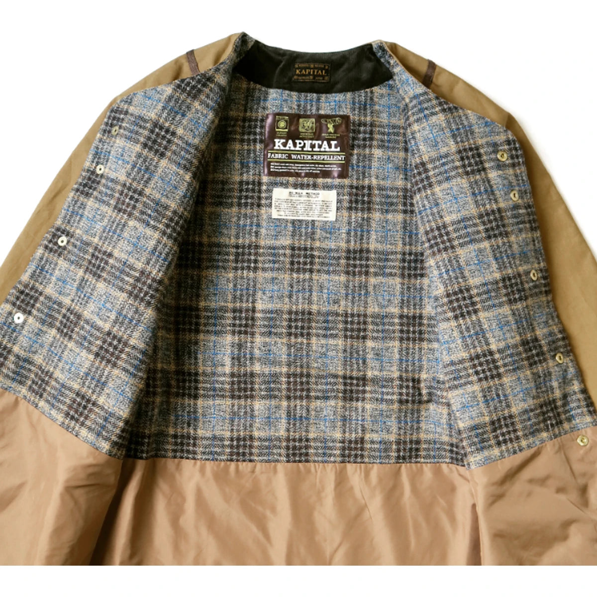 Kapital Cotton Weather Oil Coated Baseball Blouson