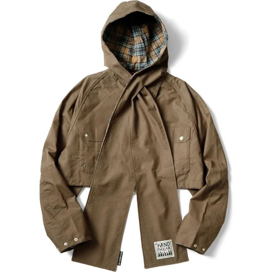 Kapital Cotton Weather Oil-Coated Rabbit Gale Parka