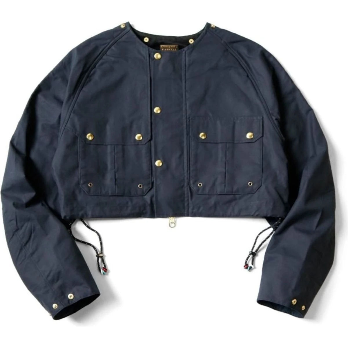 Kapital Cotton Weather Oil-Coated Rabbit Gale Parka