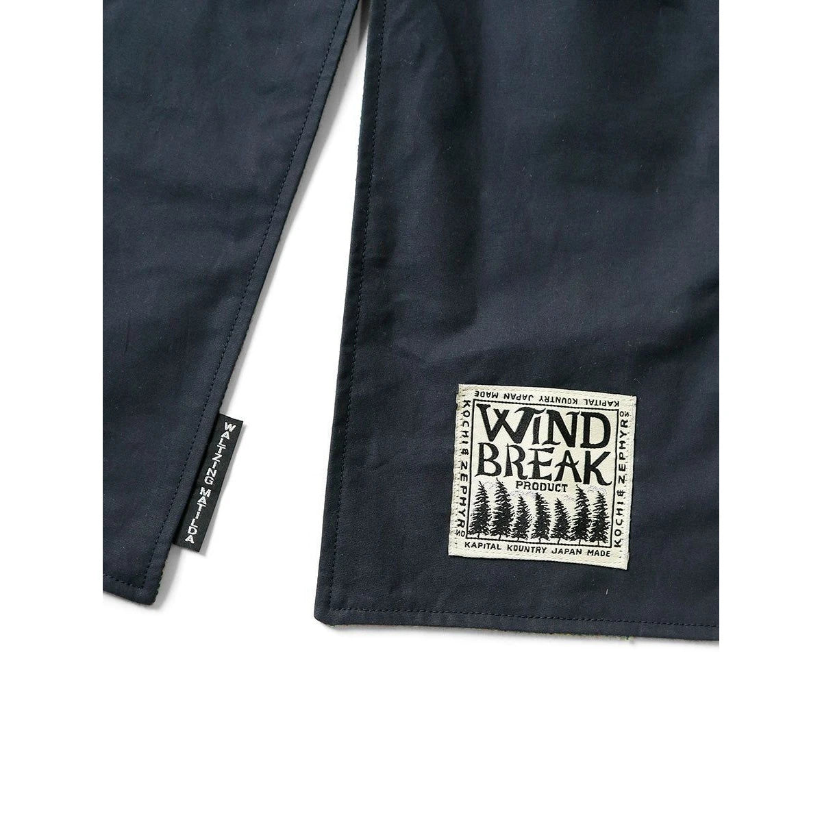 Kapital Cotton Weather Oil-Coated Rabbit Gale Parka