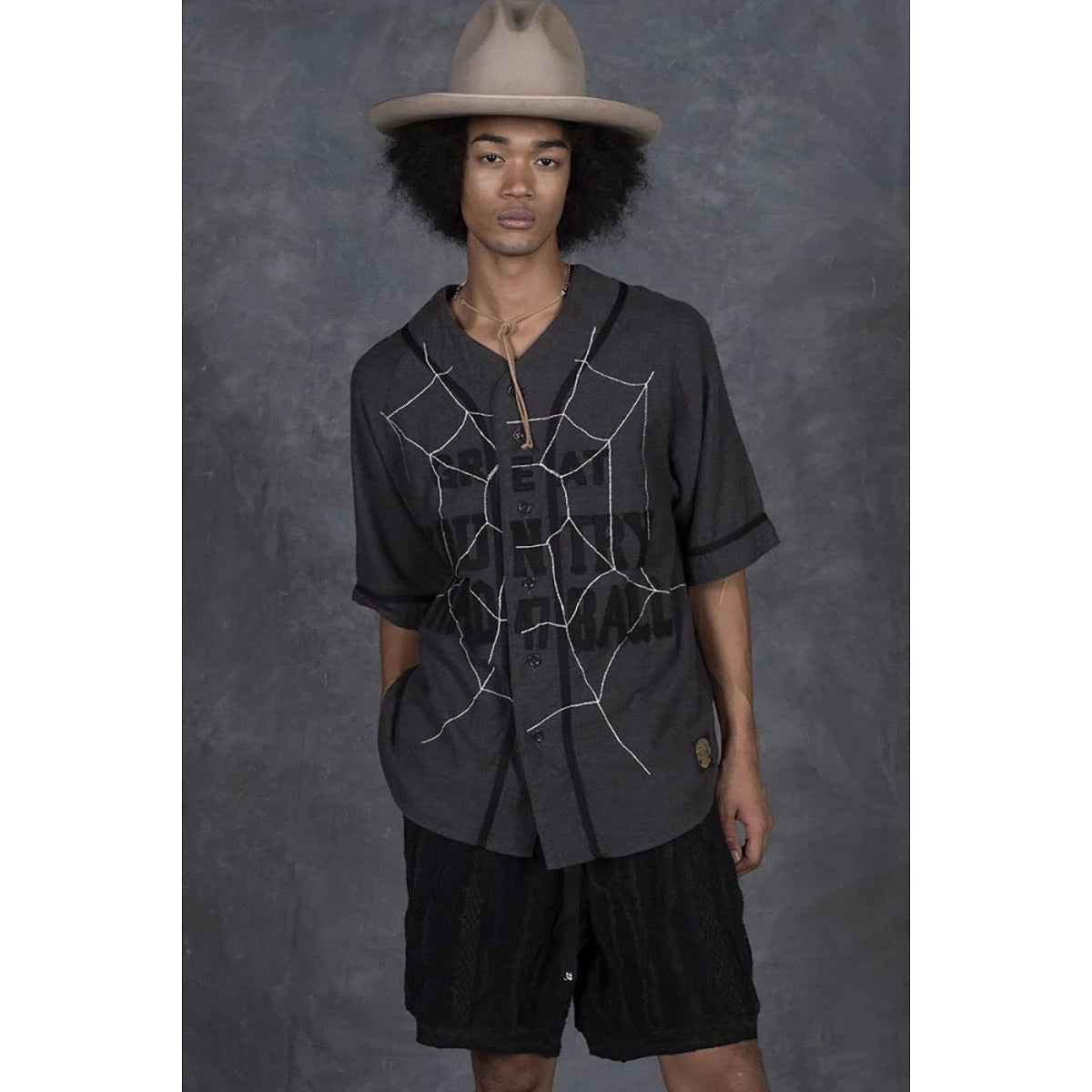 Kapital Cotton Wool Great Kountry Baseball Shirt (Country