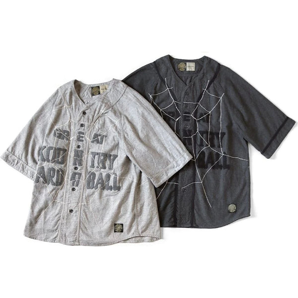 Kapital Cotton Wool Great Kountry Baseball Shirt (Country