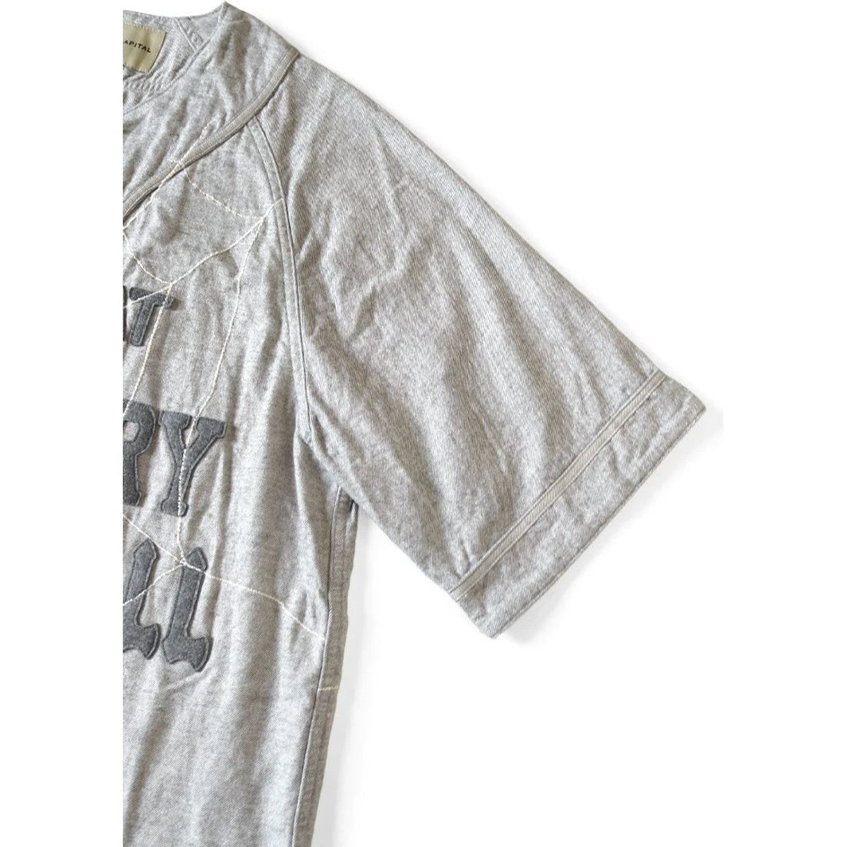 Kapital Cotton Wool Great Kountry Baseball Shirt (Country