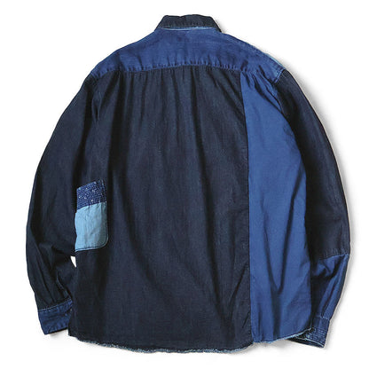 Kapital Cotton x Linen IDG Patch Kathmandu Shirt