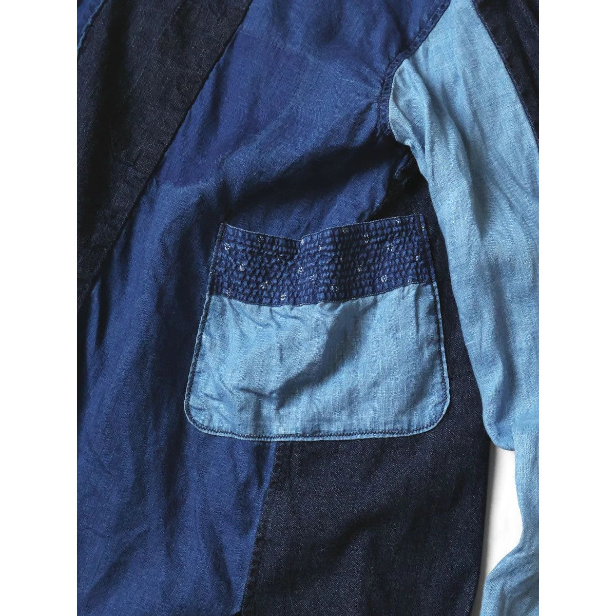 Kapital Cotton x Linen IDG Patch Kathmandu Shirt