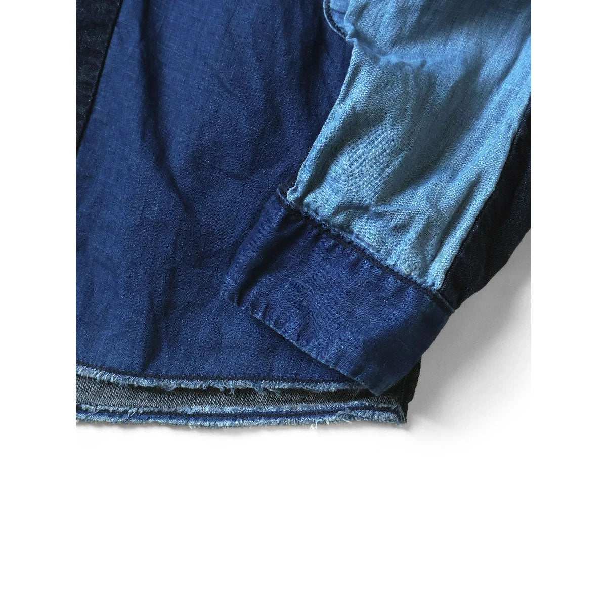 Kapital Cotton x Linen IDG Patch Kathmandu Shirt