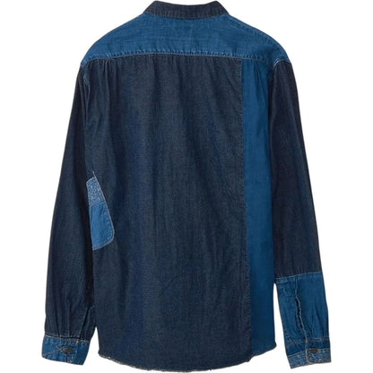 Kapital Cotton x Linen IDG Patchwork Kathmandu Shirt