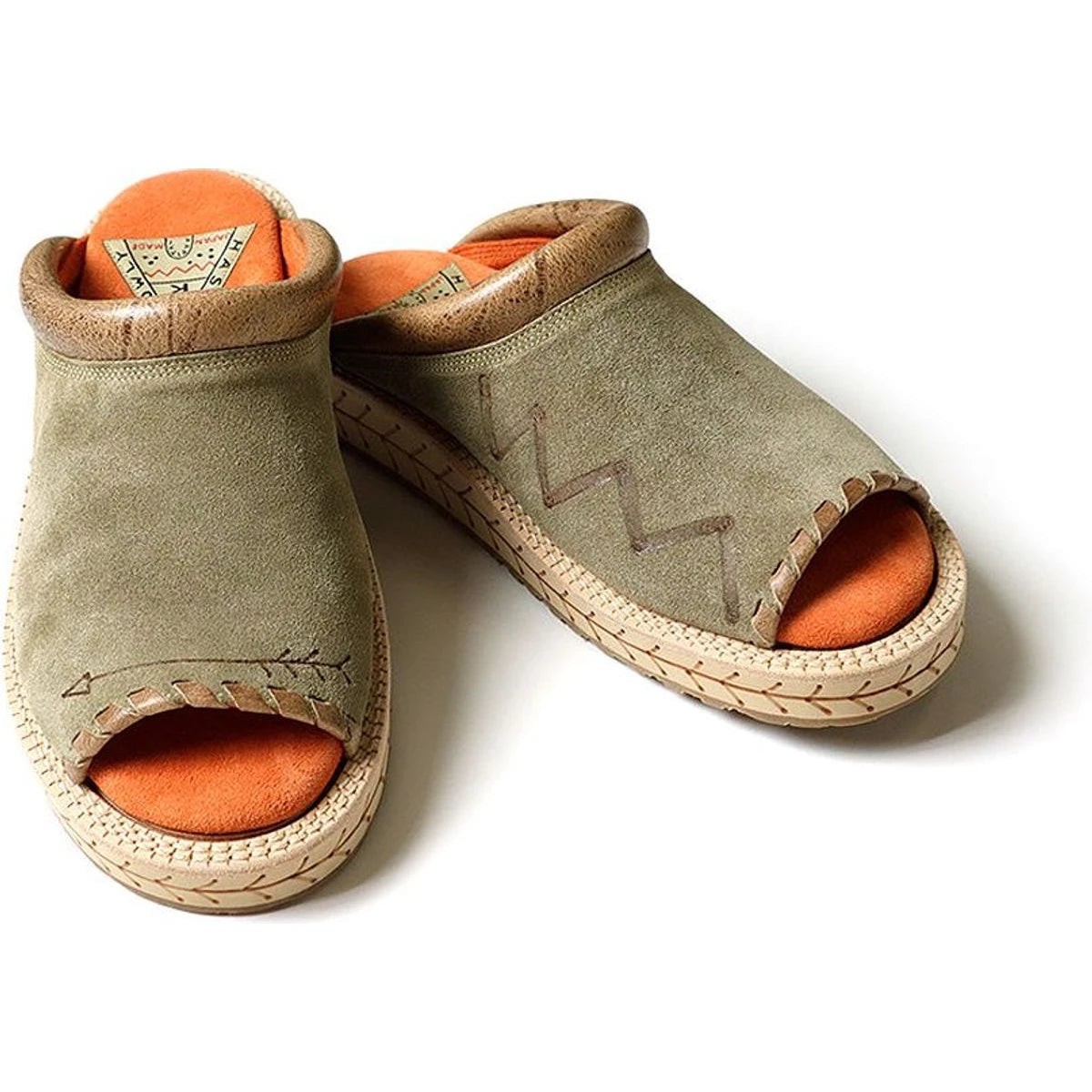 Kapital Cow Leather Pueblo Sabo Sandal