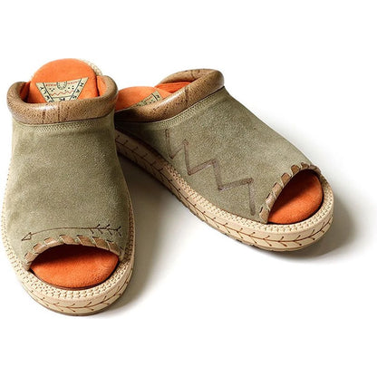 Kapital Cow Leather Pueblo Sabo Sandal