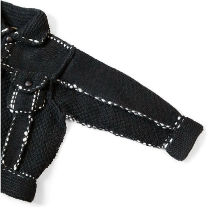 Kapital Cowichan Wool Hand Knit Denim Jacket