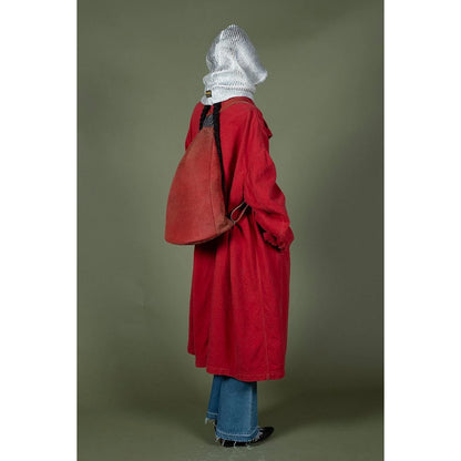 Kapital Cracked Leather Harvey Medicine Backpack