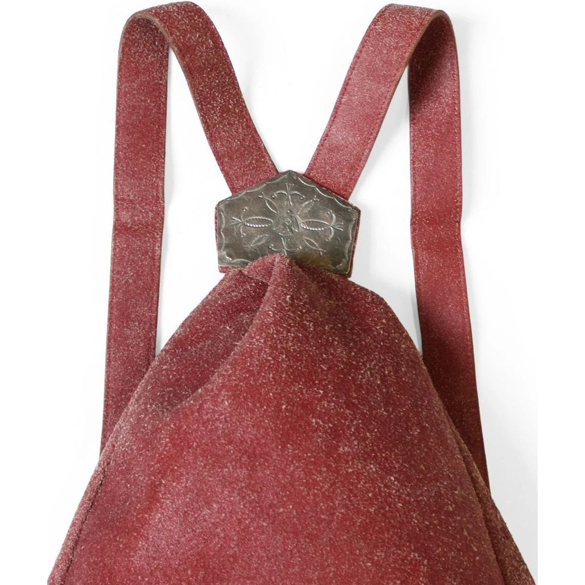 Kapital Cracked Leather Harvey Medicine Backpack