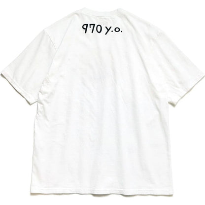 Kapital Crewneck T-Shirt (Rainbowy Stump Print)