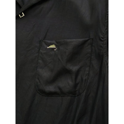 Kapital Cupra Cotton Twill Open Collar Drizzler Shirt