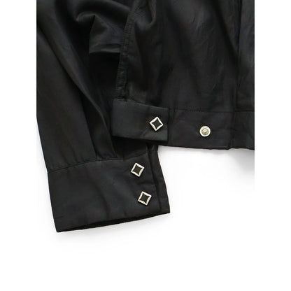 Kapital Cupra Cotton Twill Open Collar Drizzler Shirt