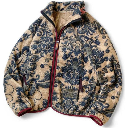Kapital Damask Fleece Zip Jacket Blouson (Virgin Maria)