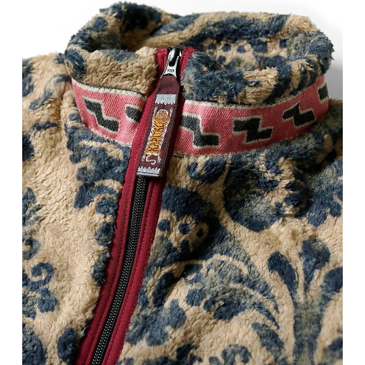 Kapital Damask Fleece Zip Jacket Blouson (Virgin Maria)