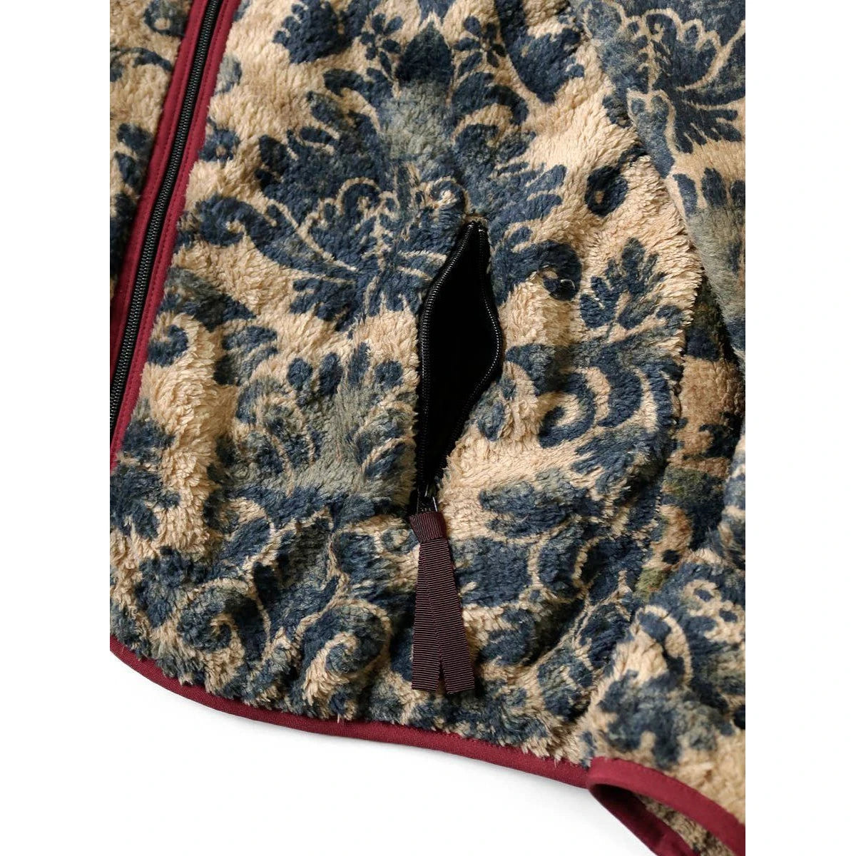 Kapital Damask Fleece Zip Jacket Blouson (Virgin Maria)