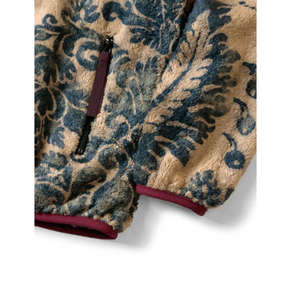 Kapital Damask Pattern Fleece Zip Jacket Blouson