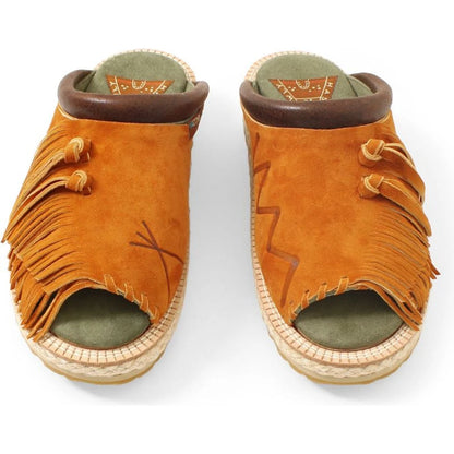Kapital Deer Leather Pueblo Rain Clog Sandal