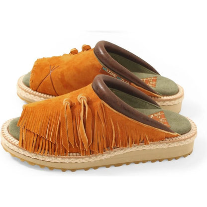 Kapital Deer Leather Pueblo Rain Clog Sandal