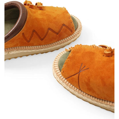 Kapital Deer Leather Pueblo Rain Clog Sandal
