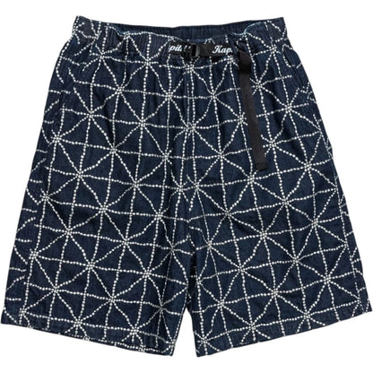 Kapital Denim Folk-Dojo Embroidered Easy Shorts