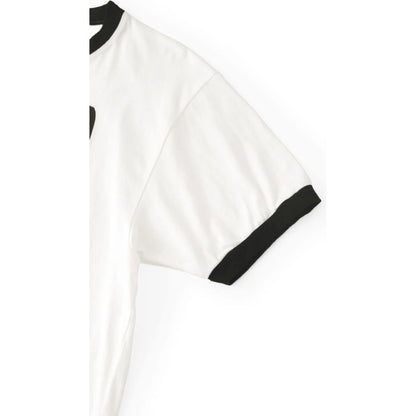 Kapital Denim Ringer T Shirt (Denim Men Love Cats Scratch Print)