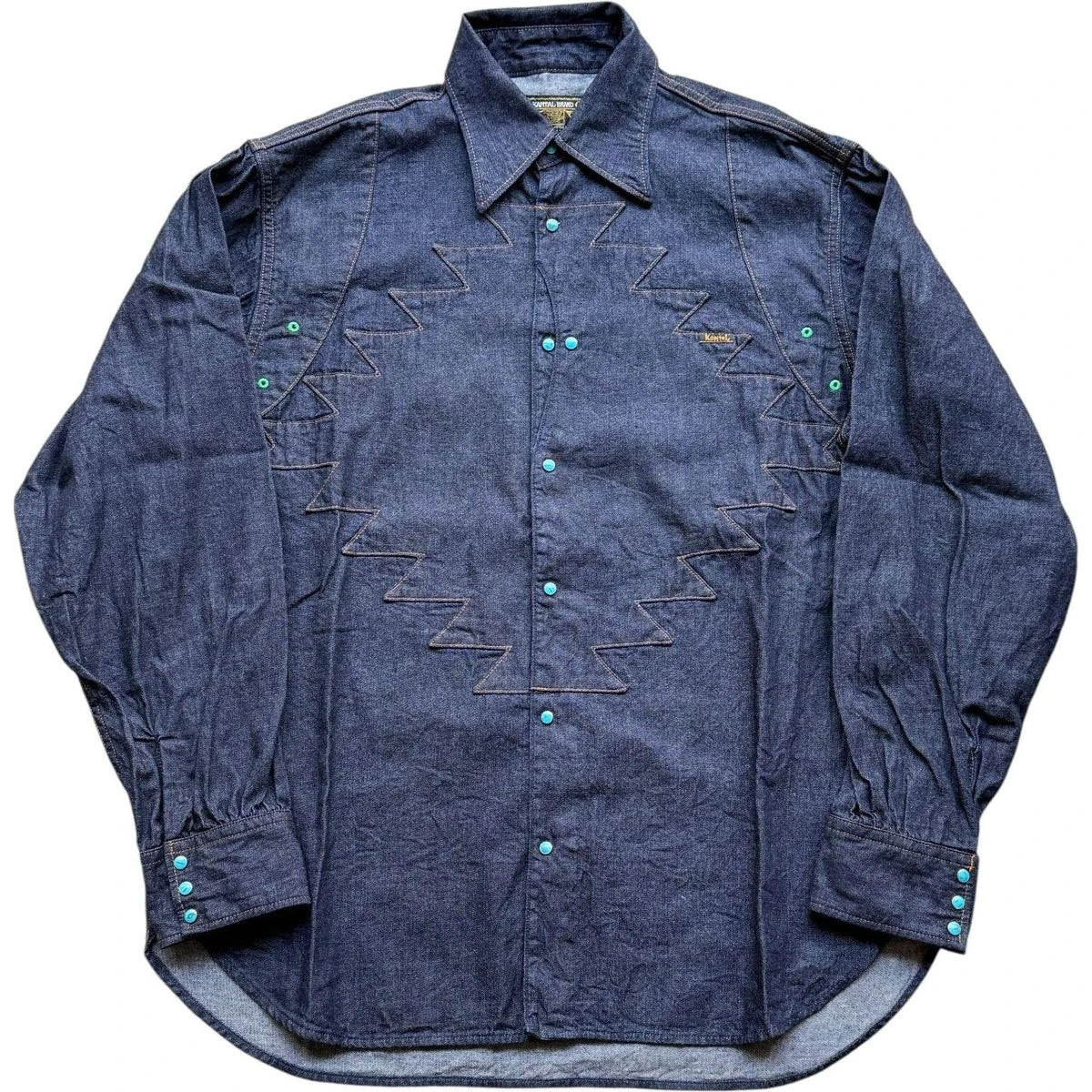 Kapital Denim Thunderbird Husky Western Shirt