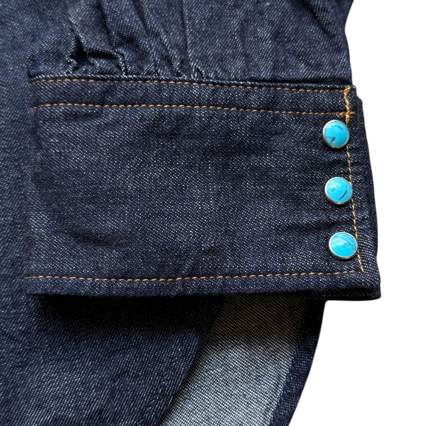 Kapital Denim Thunderbird Husky Western Shirt