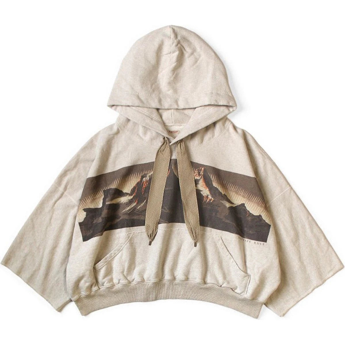 Kapital Devil Hoodie (Mountain Range)
