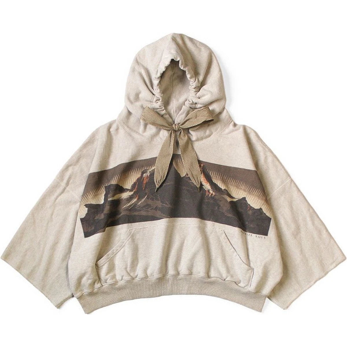 Kapital Devil Hoodie (Mountain Range)