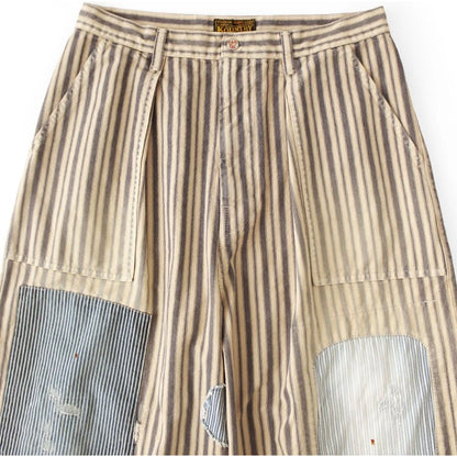 Kapital Dixie Hickory Fatigue Baggy Pants (Rushfield Remake)