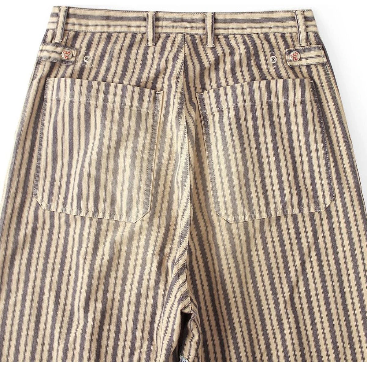Kapital Dixie Hickory Fatigue Baggy Pants (Rushfield Remake)
