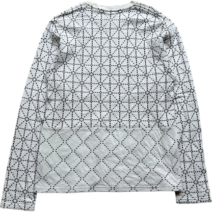 Kapital Do-Gi Sashiko Jersey Crew Long Sleeve
