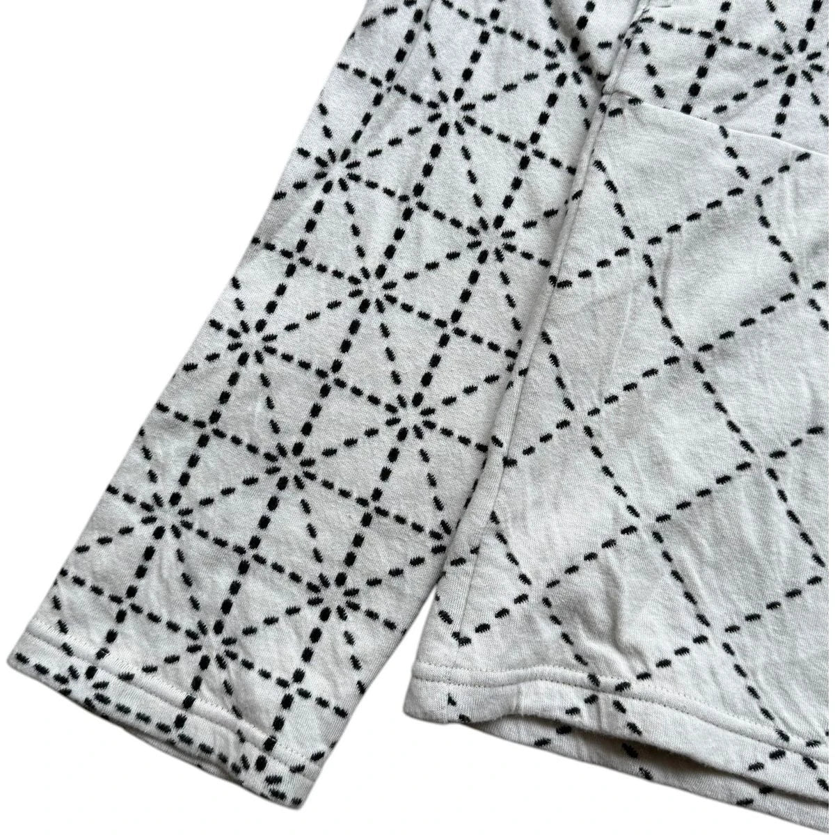 Kapital Do-Gi Sashiko Jersey Crew Long Sleeve