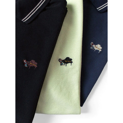 Kapital Dry Deer Box Polo (Piano Embroidery)